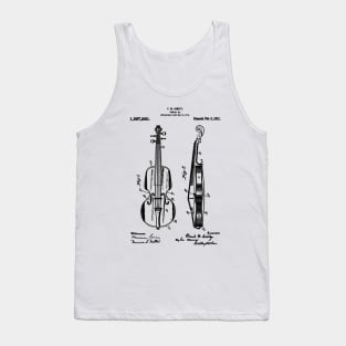 Violin 1921 Patent Tank Top